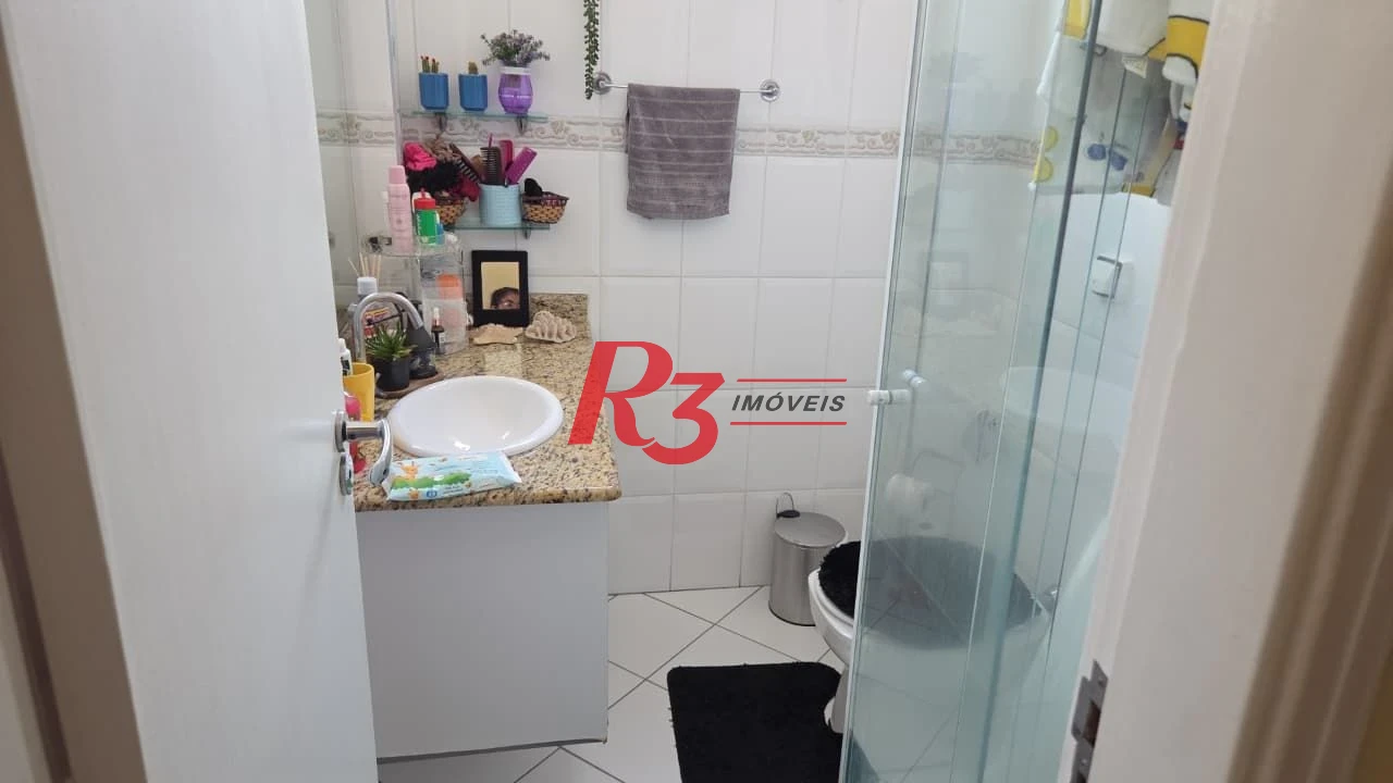 Apartamento com 2 dormitórios à venda, 115 m² por R$ 510.000,00 - Marapé - Santos/SP