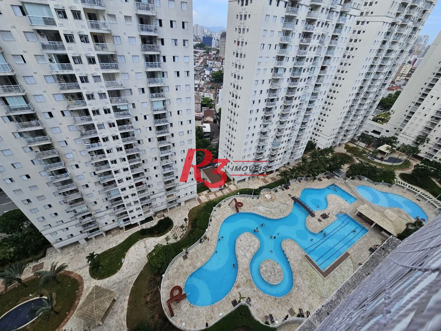 Apartamento com 3 dormitórios à venda, 84 m² por R$ 770.000,00 - Marapé - Santos/SP