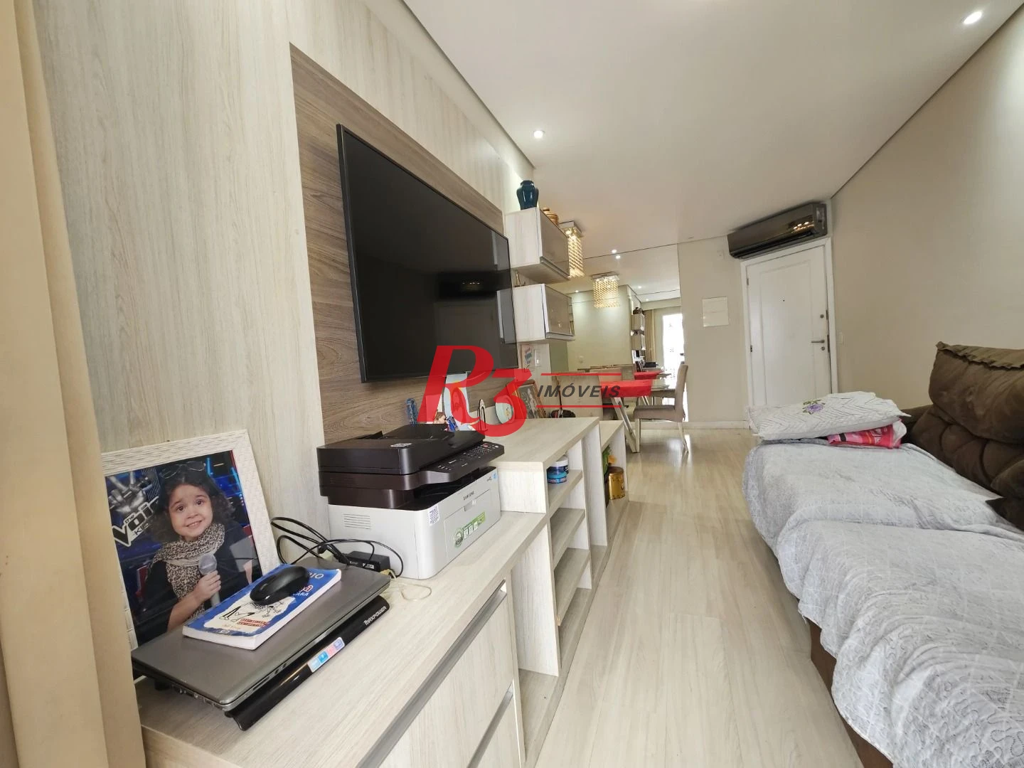 Apartamento com 3 dormitórios à venda, 84 m² por R$ 770.000,00 - Marapé - Santos/SP
