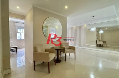 Apartamento com 3 dormitórios para alugar, 70 m² por R$ 5.200,00/mês - Ponta da Praia - Santos/SP