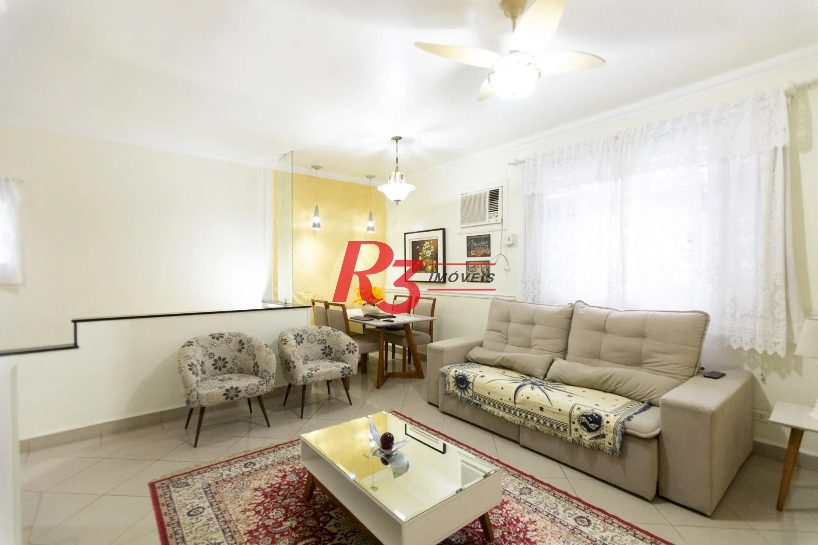 Apartamento com 2 dormitórios à venda, 80 m² por R$ 480.000,00 - Campo Grande - Santos/SP