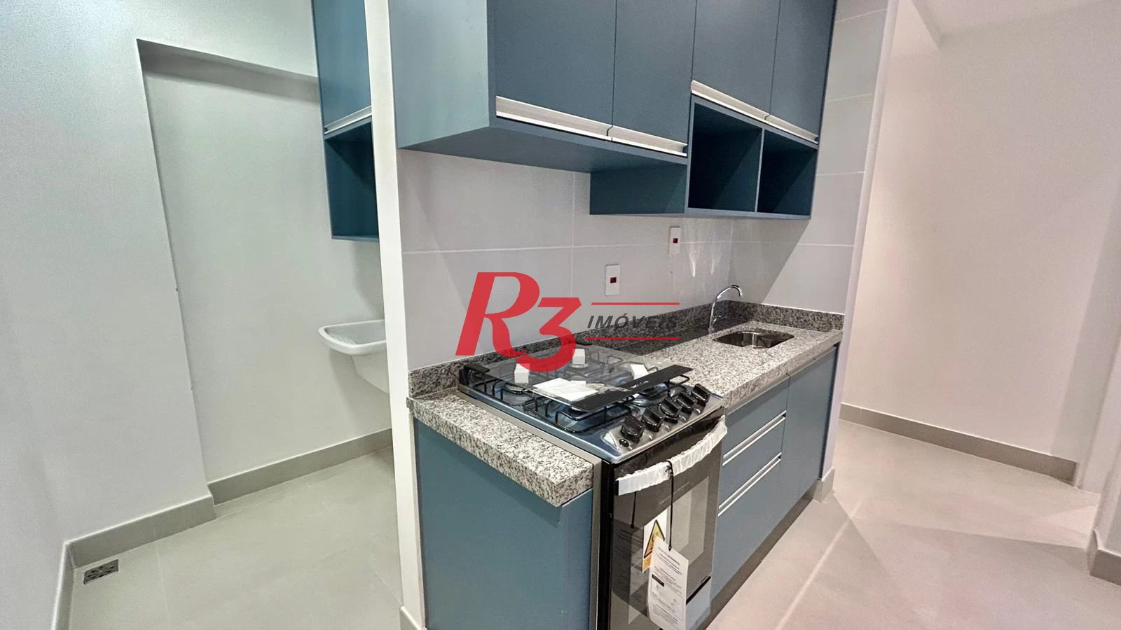 Apartamento com 1 dormitório para alugar, 47 m² por R$ 6.500,00/mês - Embaré - Santos/SP
