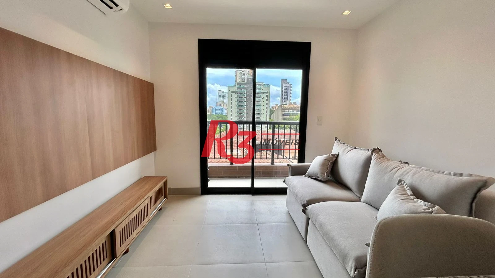 Apartamento com 1 dormitório para alugar, 47 m² por R$ 6.500,00/mês - Embaré - Santos/SP