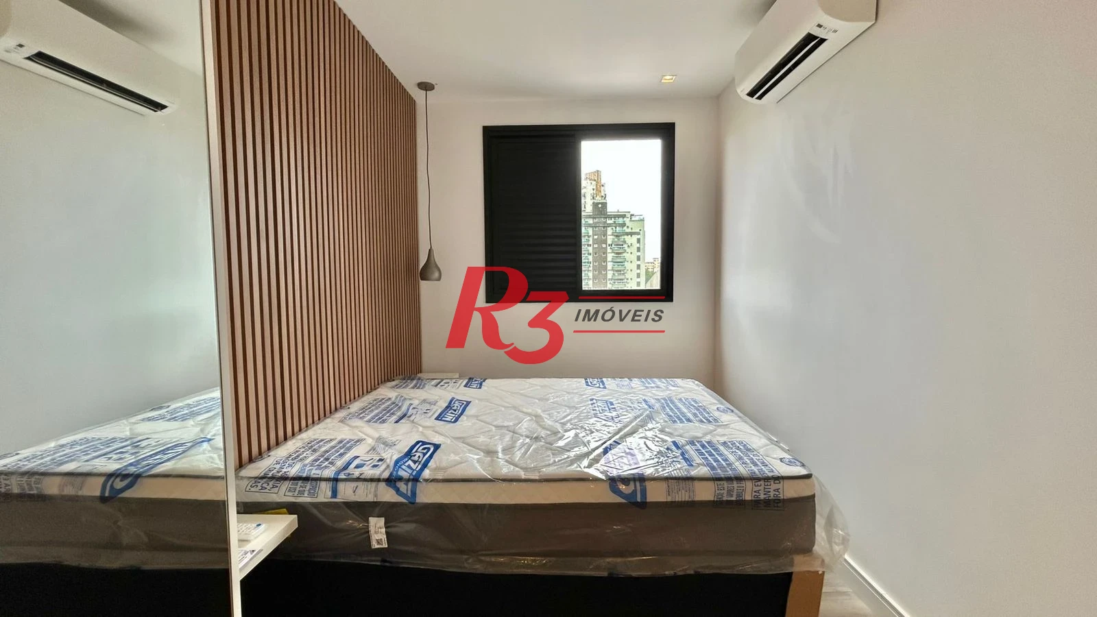 Apartamento com 1 dormitório para alugar, 47 m² por R$ 6.500,00/mês - Embaré - Santos/SP