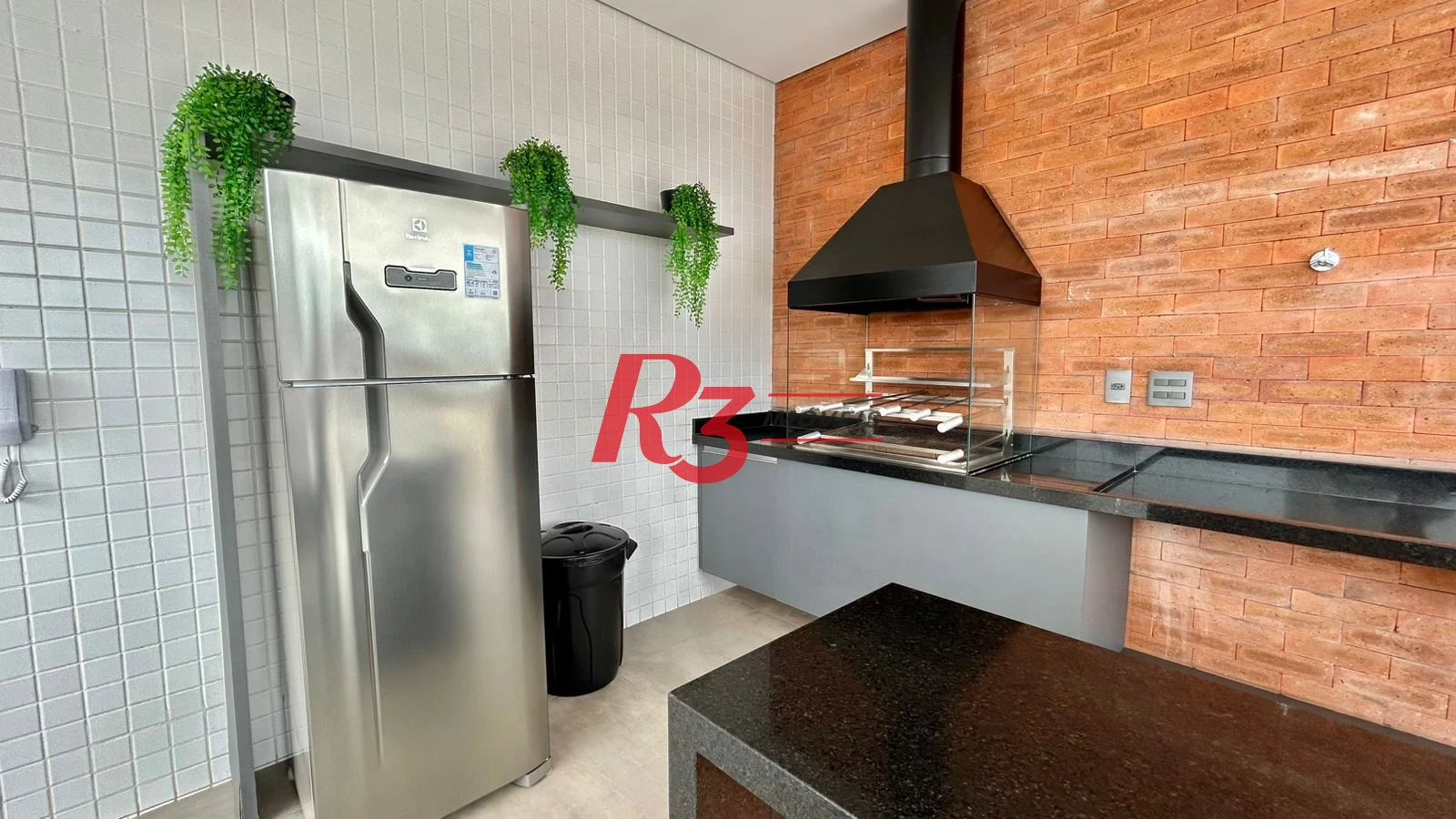 Apartamento com 1 dormitório para alugar, 47 m² por R$ 6.500,00/mês - Embaré - Santos/SP