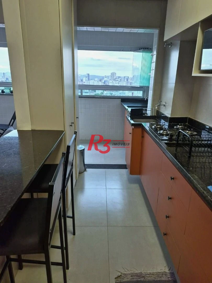 Apartamento com 2 dormitórios, 55 m² - venda por R$ 640.000,00 ou aluguel por R$ 4.900,00/mês - Marapé - Santos/SP