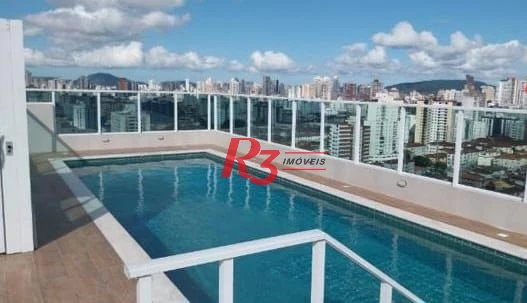 Apartamento com 2 dormitórios, 55 m² - venda por R$ 640.000,00 ou aluguel por R$ 4.900,00/mês - Marapé - Santos/SP