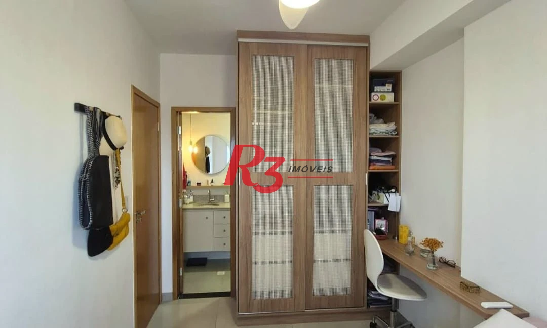 Apartamento com 2 dormitórios, 55 m² - venda por R$ 640.000,00 ou aluguel por R$ 4.900,00/mês - Marapé - Santos/SP