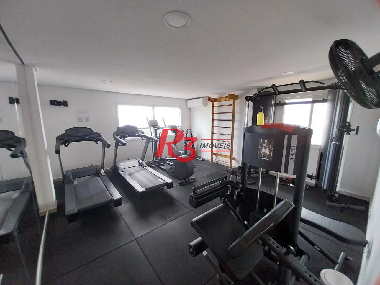 Apartamento com 2 dormitórios, 55 m² - venda por R$ 640.000,00 ou aluguel por R$ 4.900,00/mês - Marapé - Santos/SP