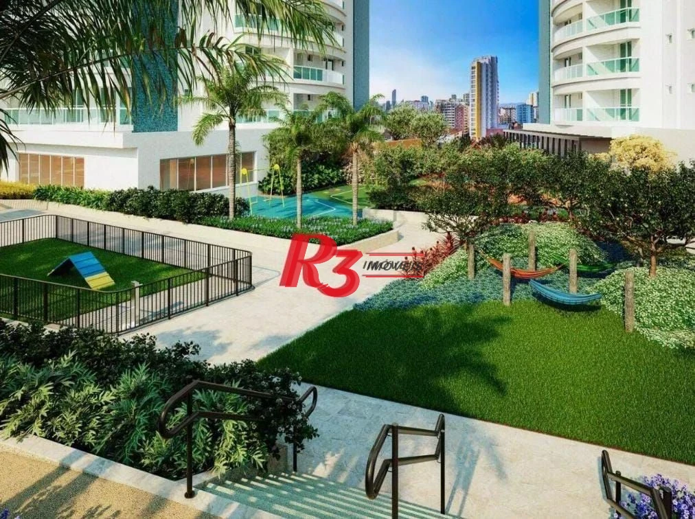 Apartamento com 3 dormitórios à venda, 163 m² por R$ 3.700.000,00 - Ponta da Praia - Santos/SP