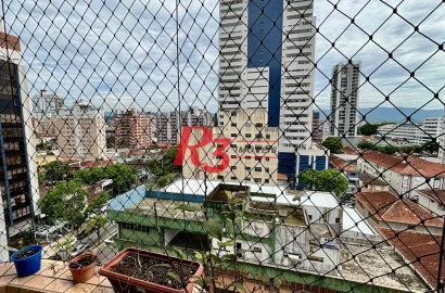 Apartamento com 1 dormitório à venda, 65 m² por R$ 410.000,00 - Boqueirão - Santos/SP