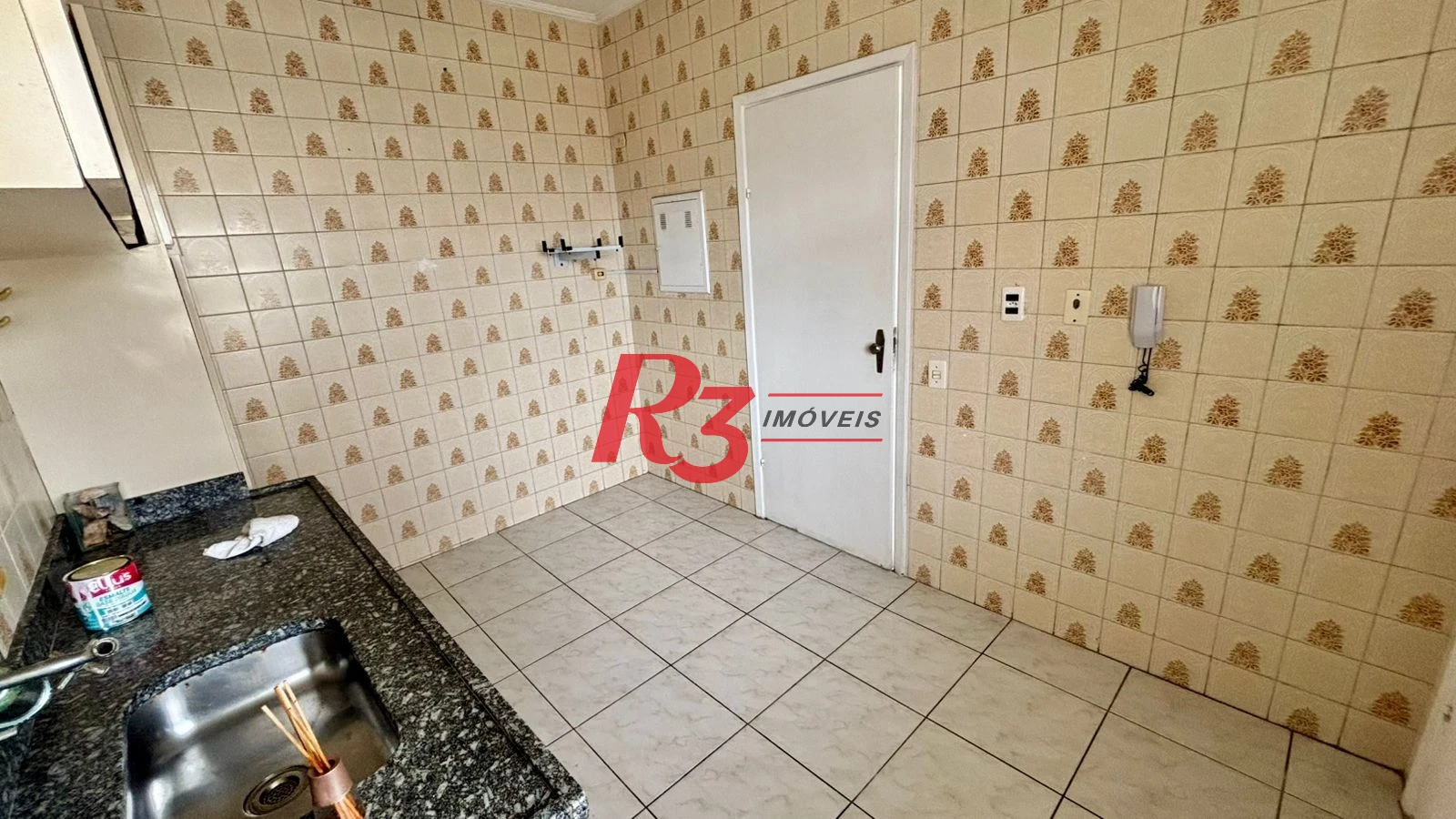 Apartamento com 1 dormitório à venda, 65 m² por R$ 410.000,00 - Boqueirão - Santos/SP