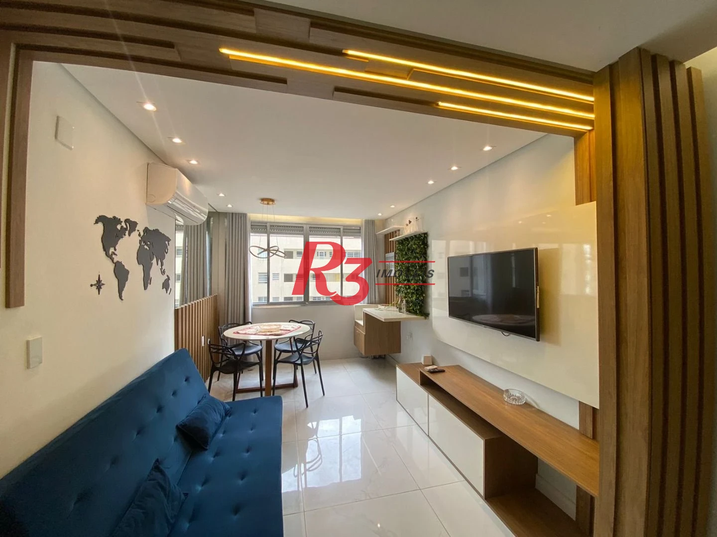 Apartamento com 2 dormitórios para alugar, 71 m² por R$ 5.500,01/mês - Pompéia - Santos/SP