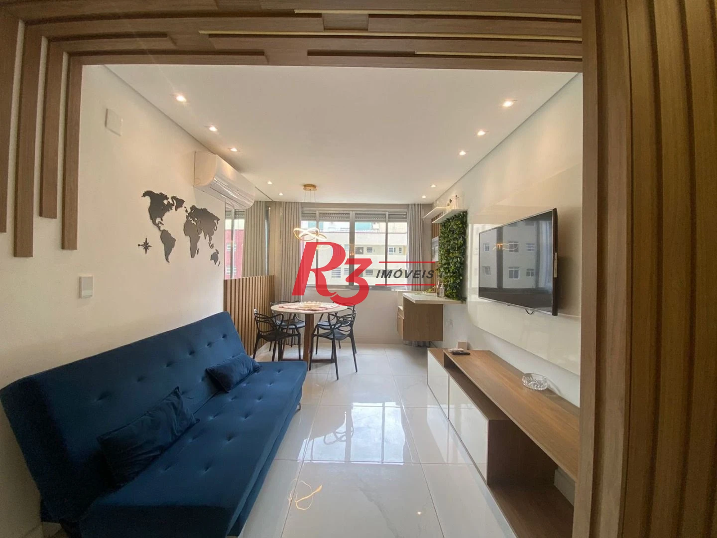 Apartamento com 2 dormitórios para alugar, 71 m² por R$ 5.500,01/mês - Pompéia - Santos/SP