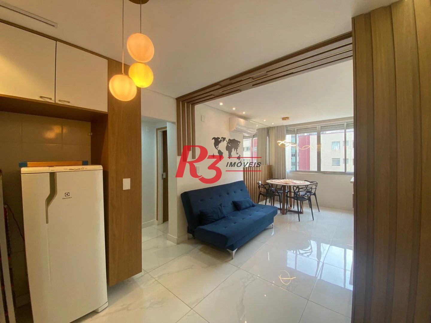 Apartamento com 2 dormitórios para alugar, 71 m² por R$ 5.500,01/mês - Pompéia - Santos/SP