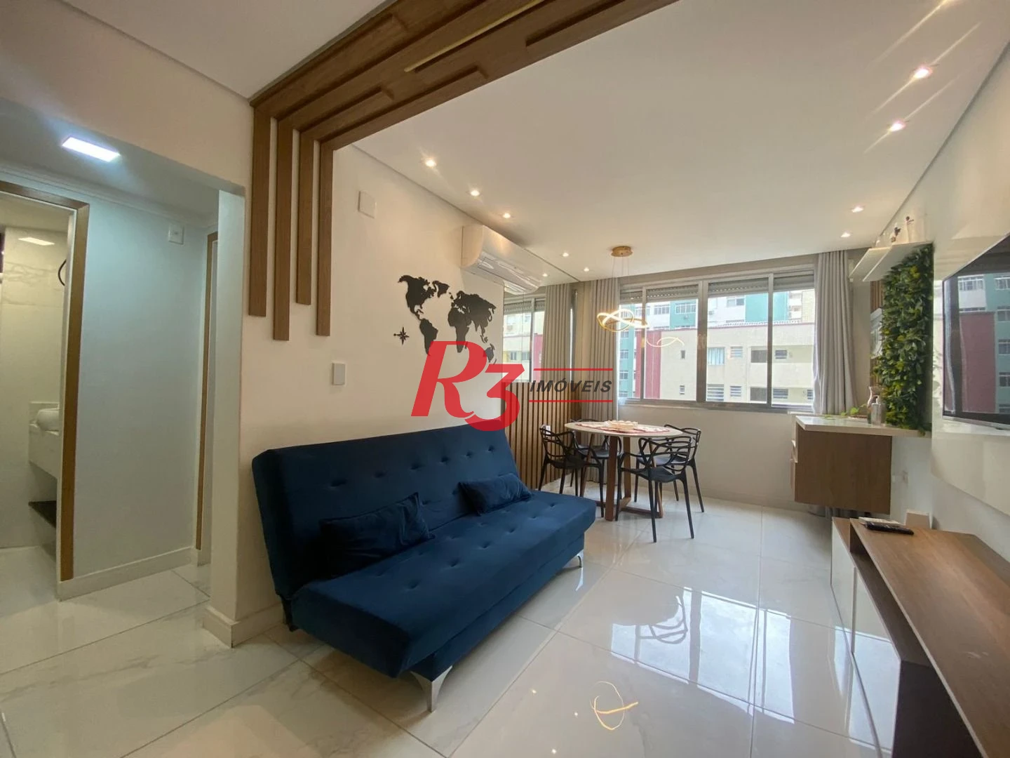 Apartamento com 2 dormitórios para alugar, 71 m² por R$ 5.500,01/mês - Pompéia - Santos/SP