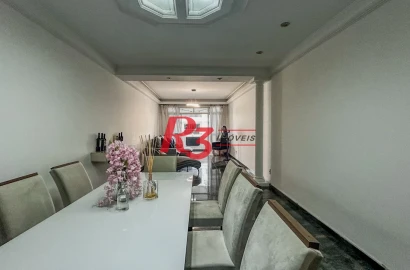 Apartamento com 4 dormitórios, 267 m² - venda por R$ 1.074.000,00 ou aluguel por R$ 8.000,00/mês - Ponta da Praia - Santos/SP