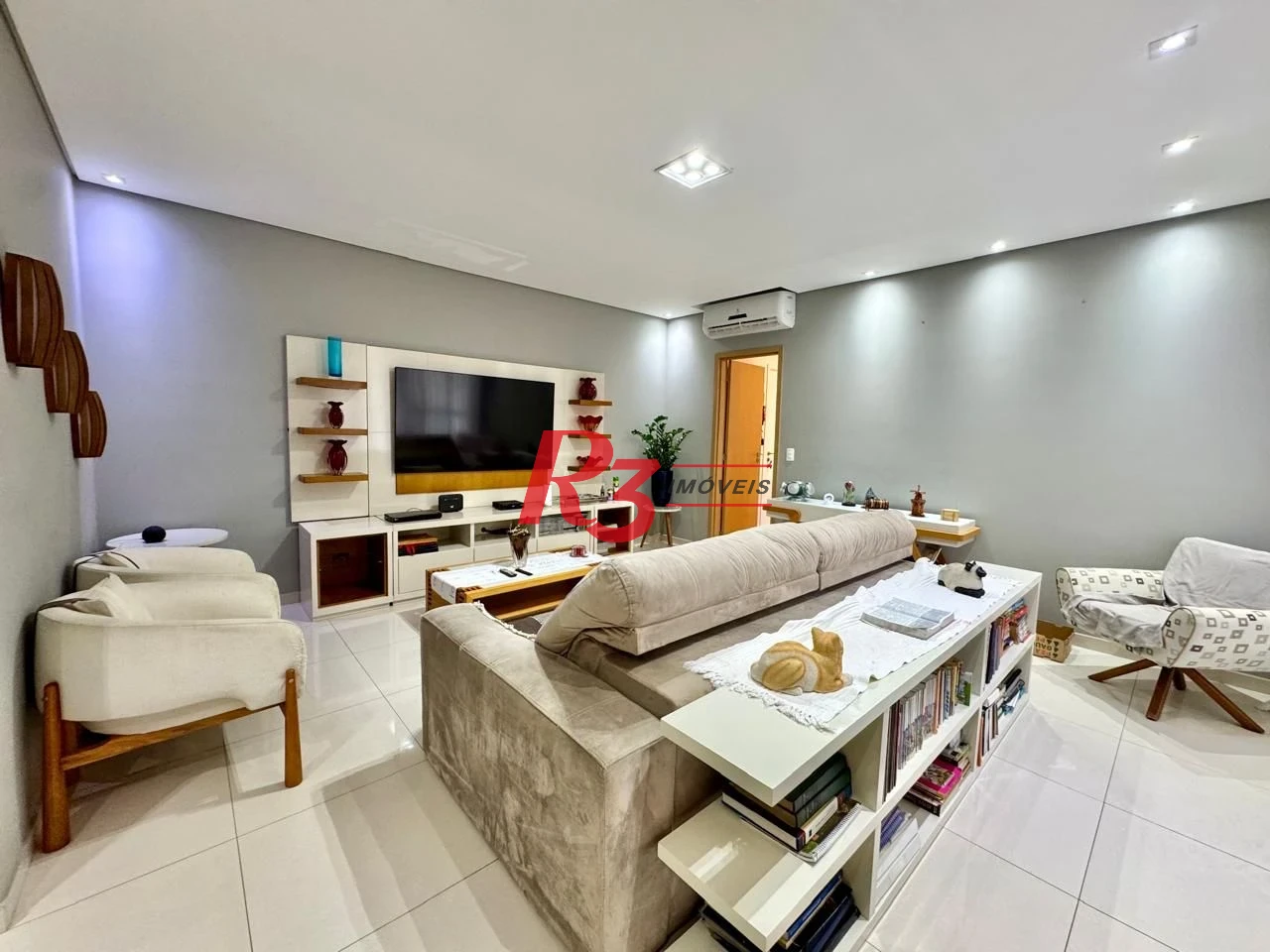 Apartamento com 4 dormitórios à venda, 167 m² por R$ 2.450.000,00 - Boqueirão - Santos/SP