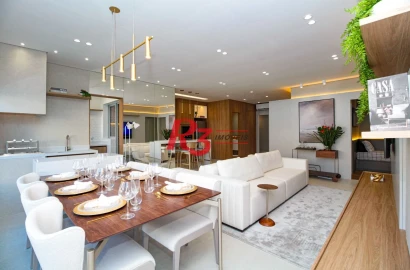 Apartamento à venda, 89 m² por R$ 980.000,00 - Marapé - Santos/SP