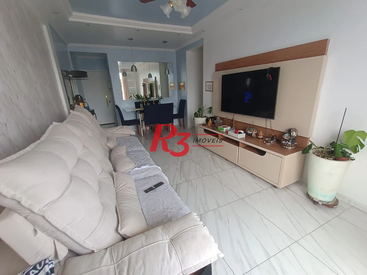 Apartamento com 3 dormitórios à venda, 110 m² por R$ 400.000,00 - Centro - São Vicente/SP