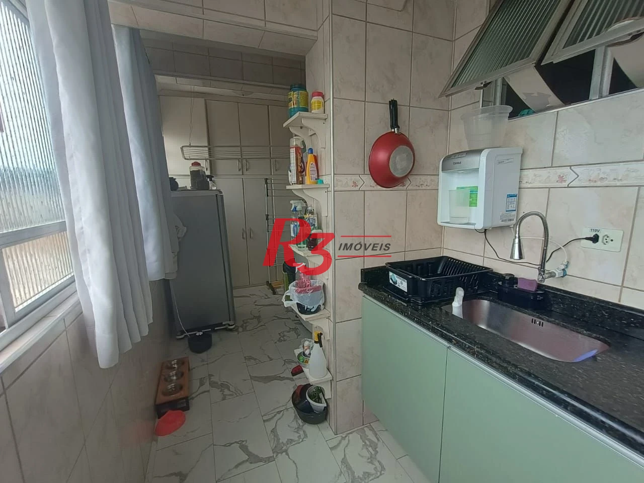 Apartamento com 3 dormitórios à venda, 110 m² por R$ 400.000,00 - Centro - São Vicente/SP