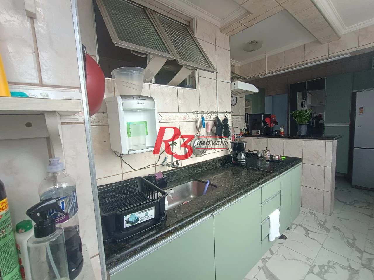 Apartamento com 3 dormitórios à venda, 110 m² por R$ 400.000,00 - Centro - São Vicente/SP