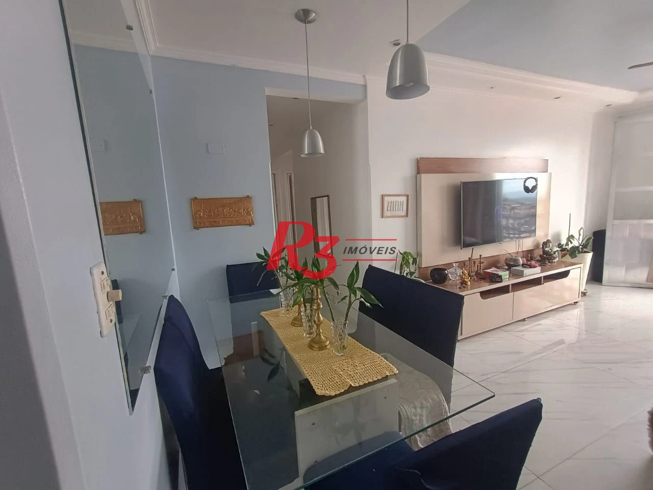 Apartamento com 3 dormitórios à venda, 110 m² por R$ 400.000,00 - Centro - São Vicente/SP