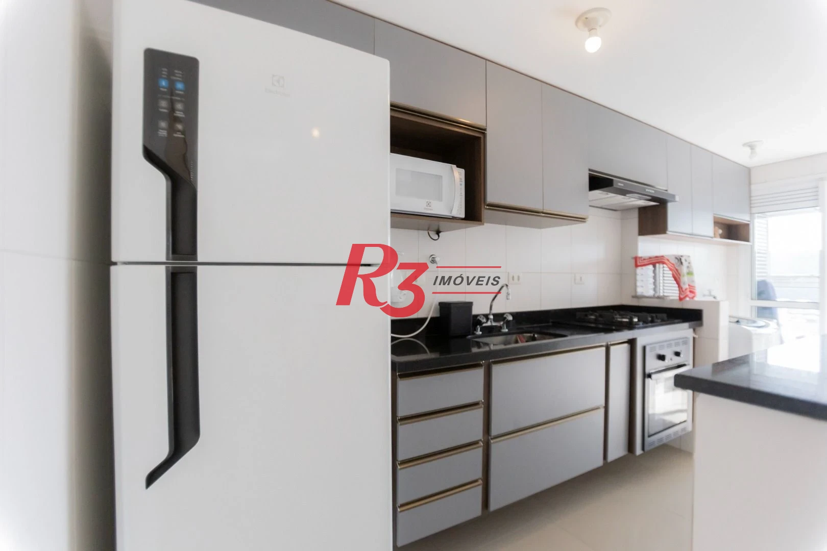 Apartamento com 1 dormitório à venda, 59 m² por R$ 550.000,00 - Vila Matias - Santos/SP