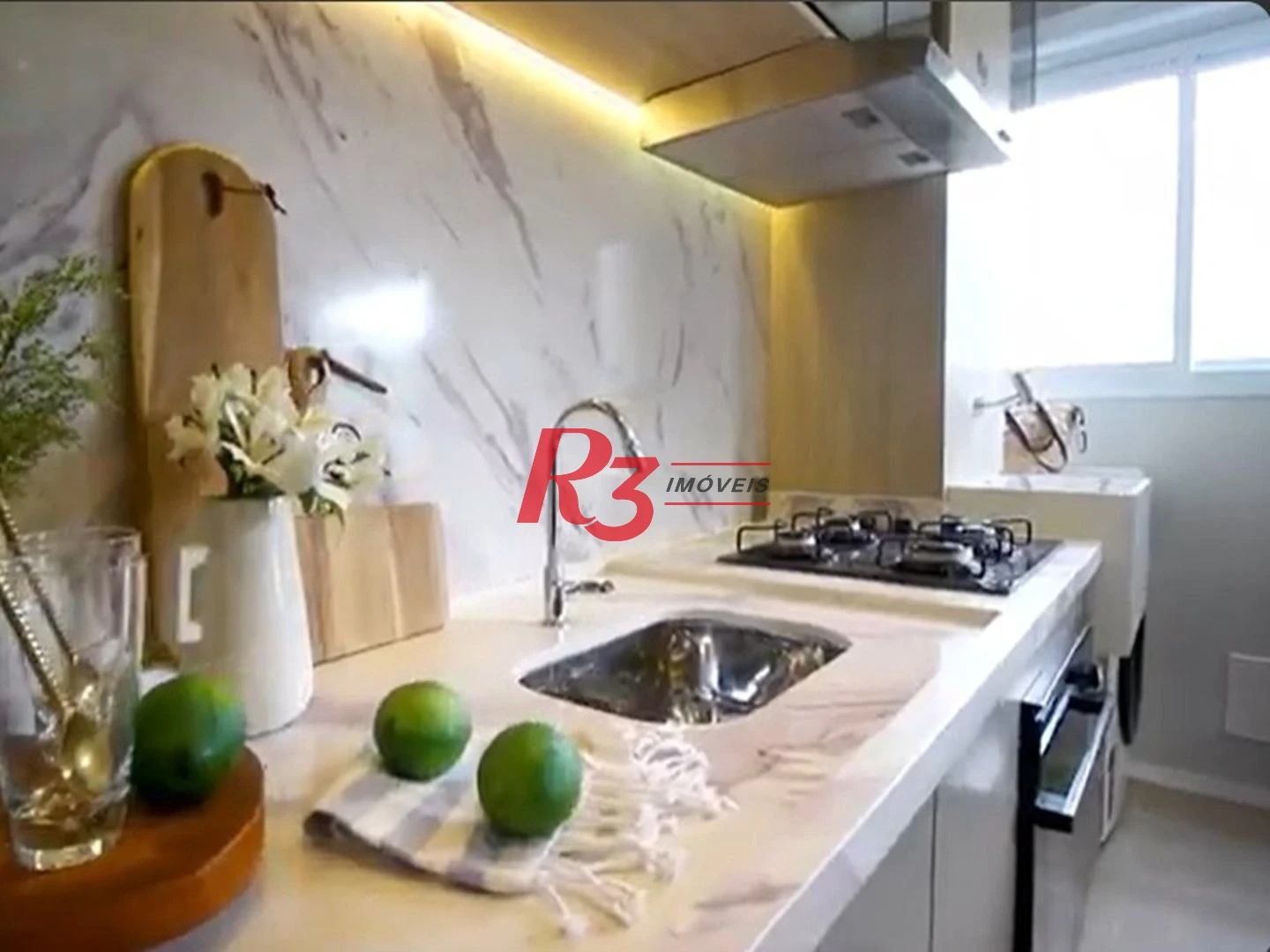 Apartamento à venda, 42 m² por R$ 375.000,00 - Jabaquara - Santos/SP