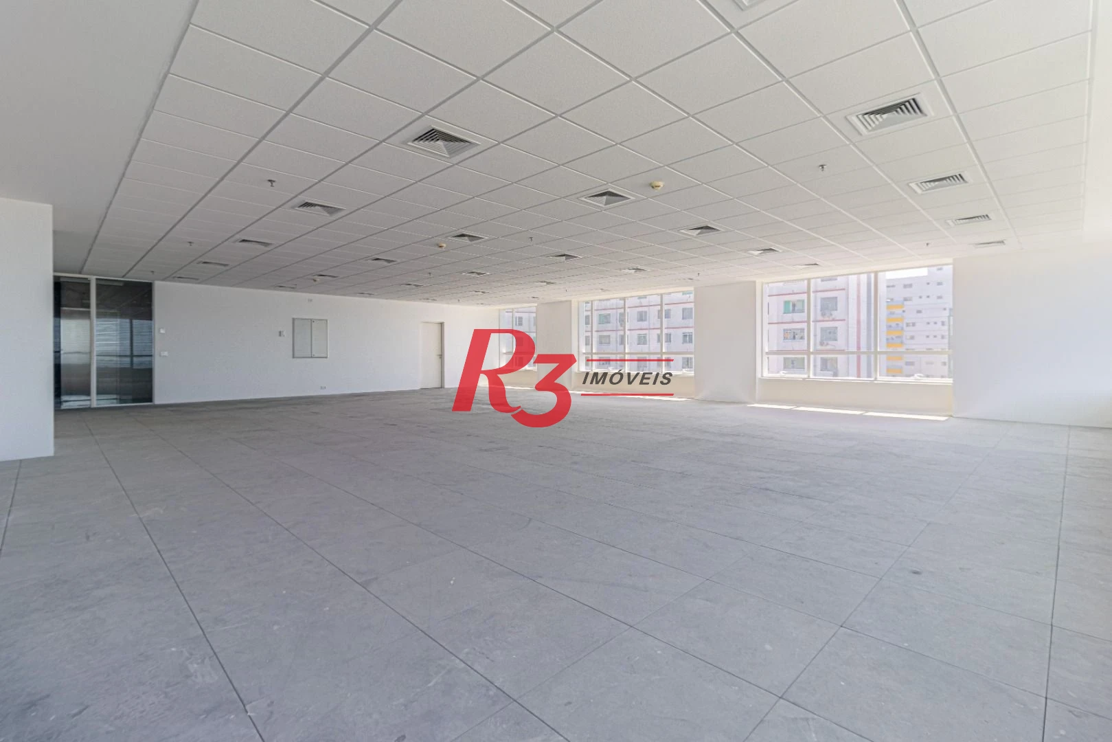 Sala para alugar, 238 m² por R$ 17.931,29/mês - José Menino - Santos/SP