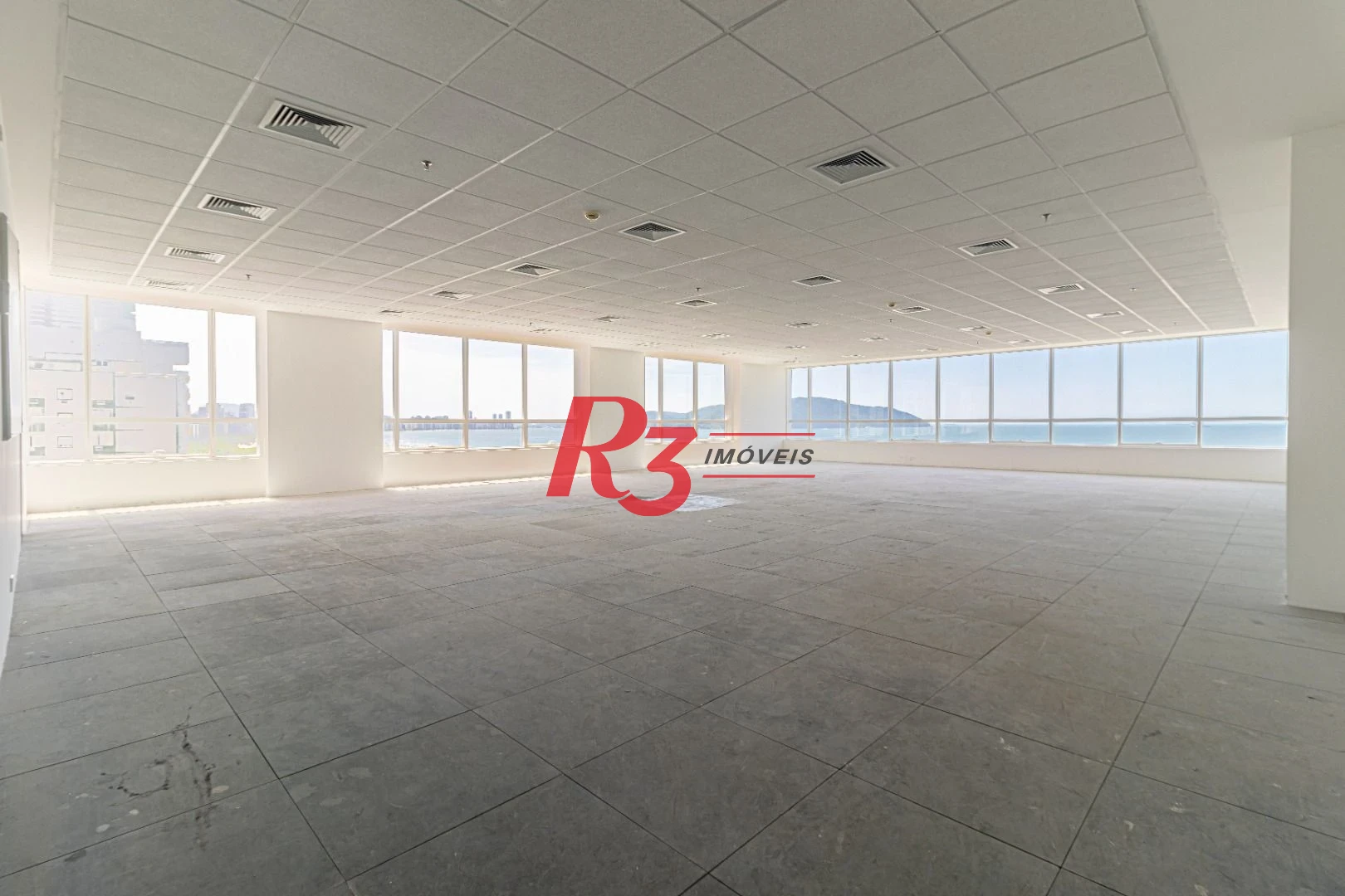 Sala para alugar, 238 m² por R$ 17.931,29/mês - José Menino - Santos/SP