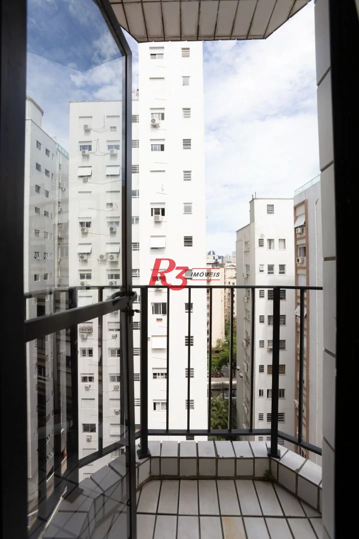 Flat com 1 dormitório à venda, 50 m² por R$ 300.000,00 - Gonzaga - Santos/SP