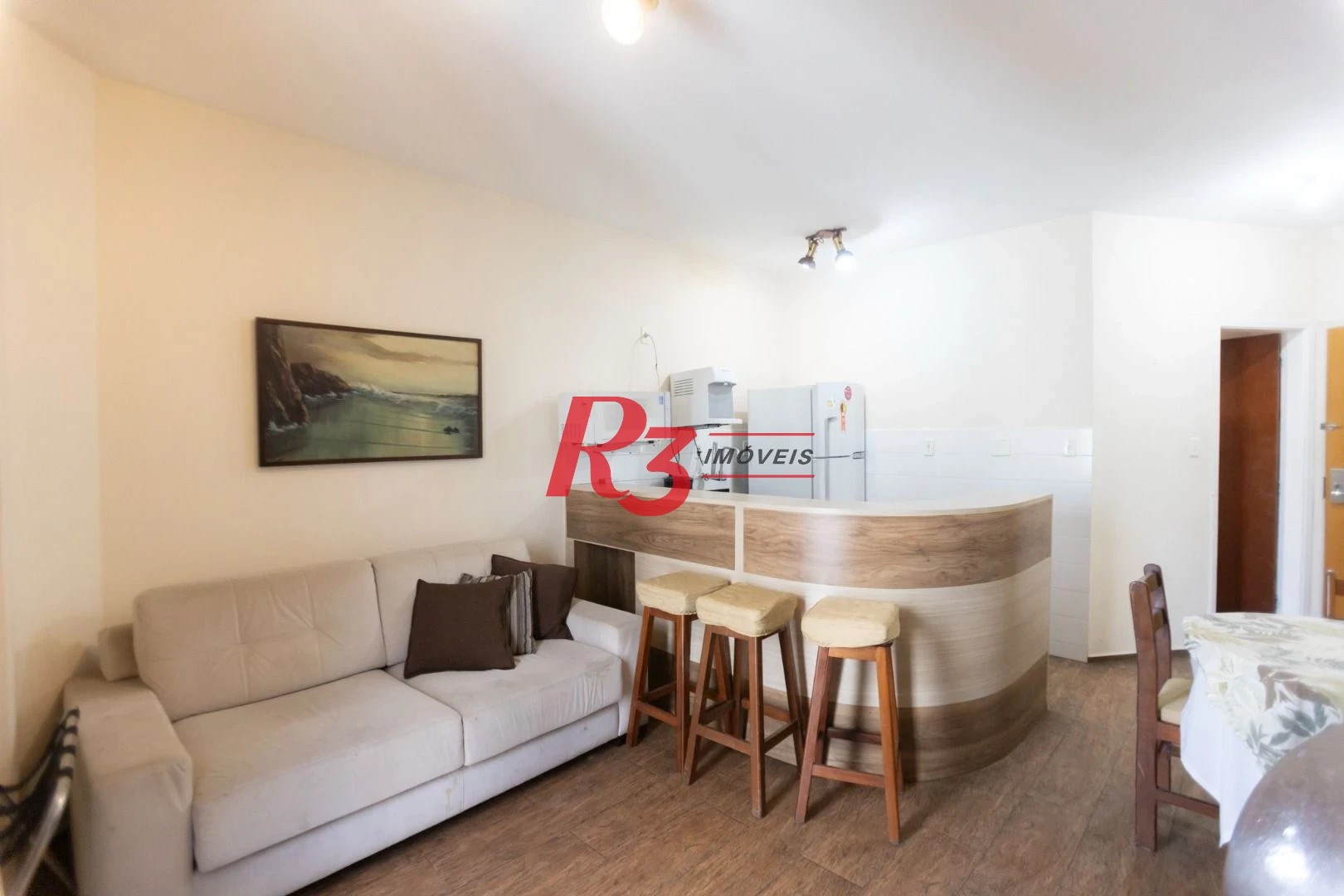 Flat com 1 dormitório à venda, 50 m² por R$ 300.000,00 - Gonzaga - Santos/SP