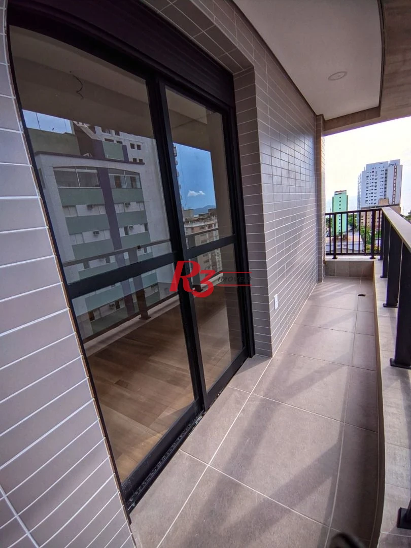 Apartamento à venda, 77 m² por R$ 1.350.000,00 - Aparecida - Santos/SP
