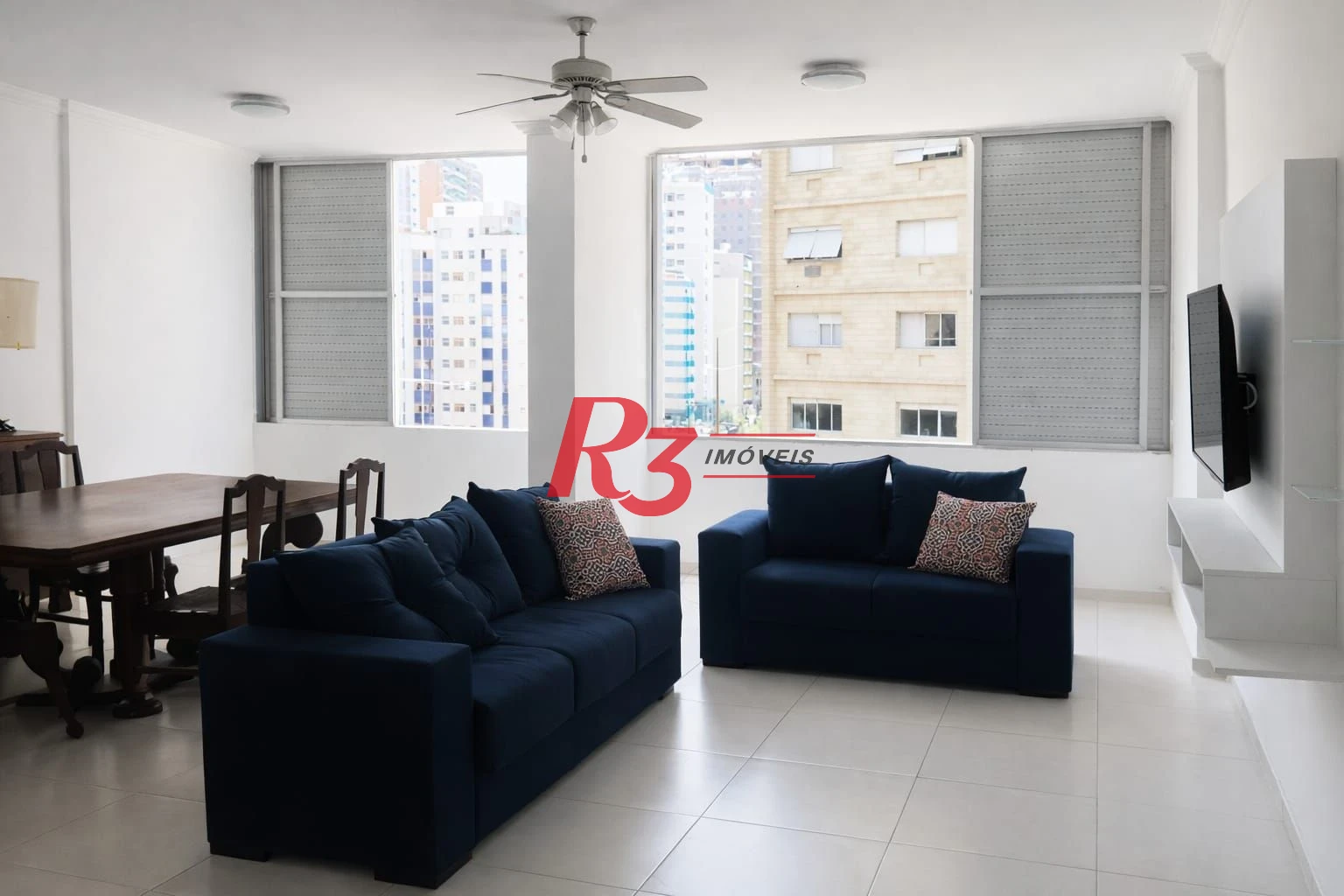 Apartamento com 3 dormitórios à venda, 110 m² por R$ 560.000,00 - José Menino - Santos/SP