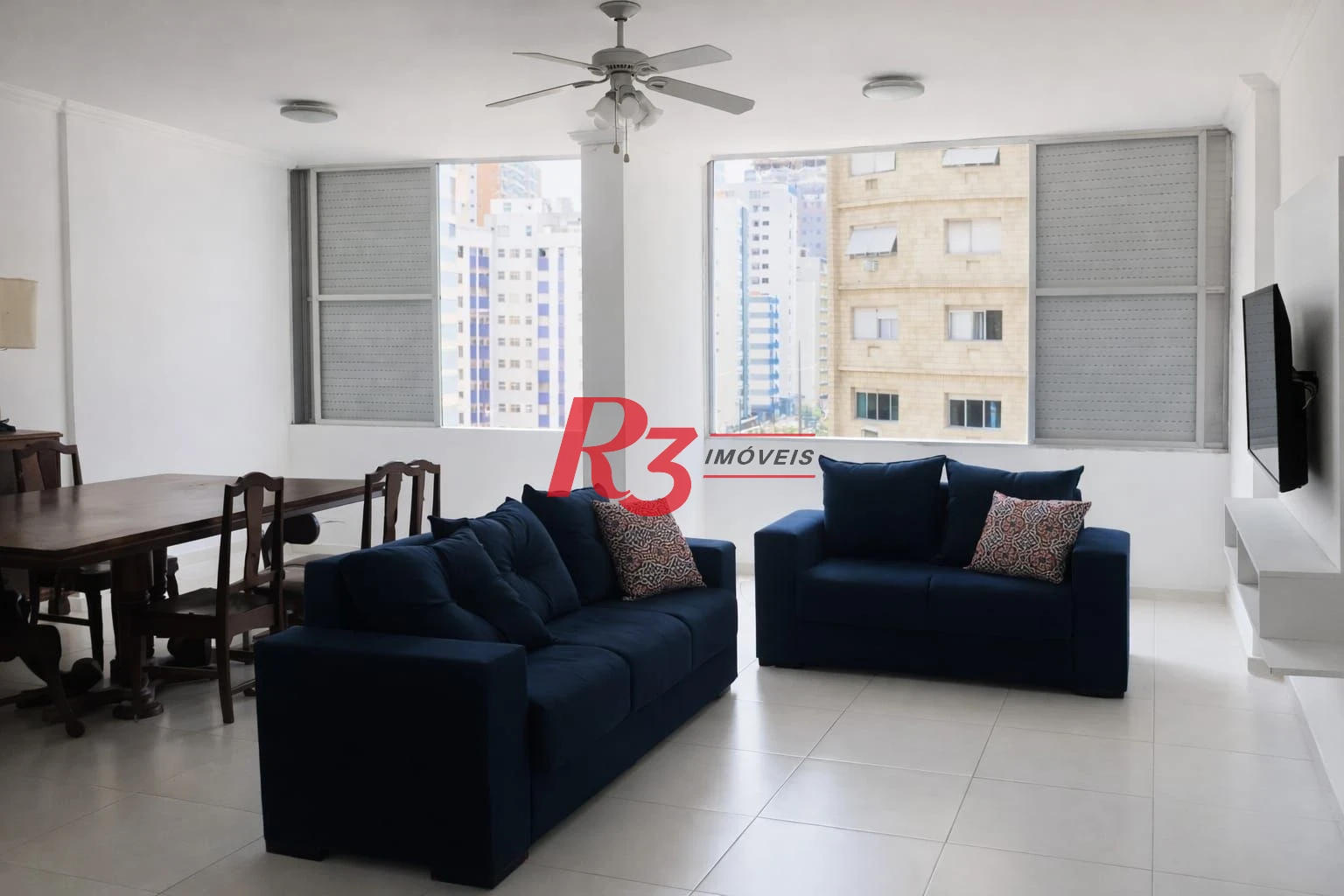 Apartamento com 3 dormitórios à venda, 110 m² por R$ 560.000,00 - José Menino - Santos/SP