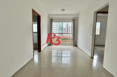 Apartamento com 2 dormitórios para alugar, 58 m² por R$ 4.900,00/mês - José Menino - Santos/SP