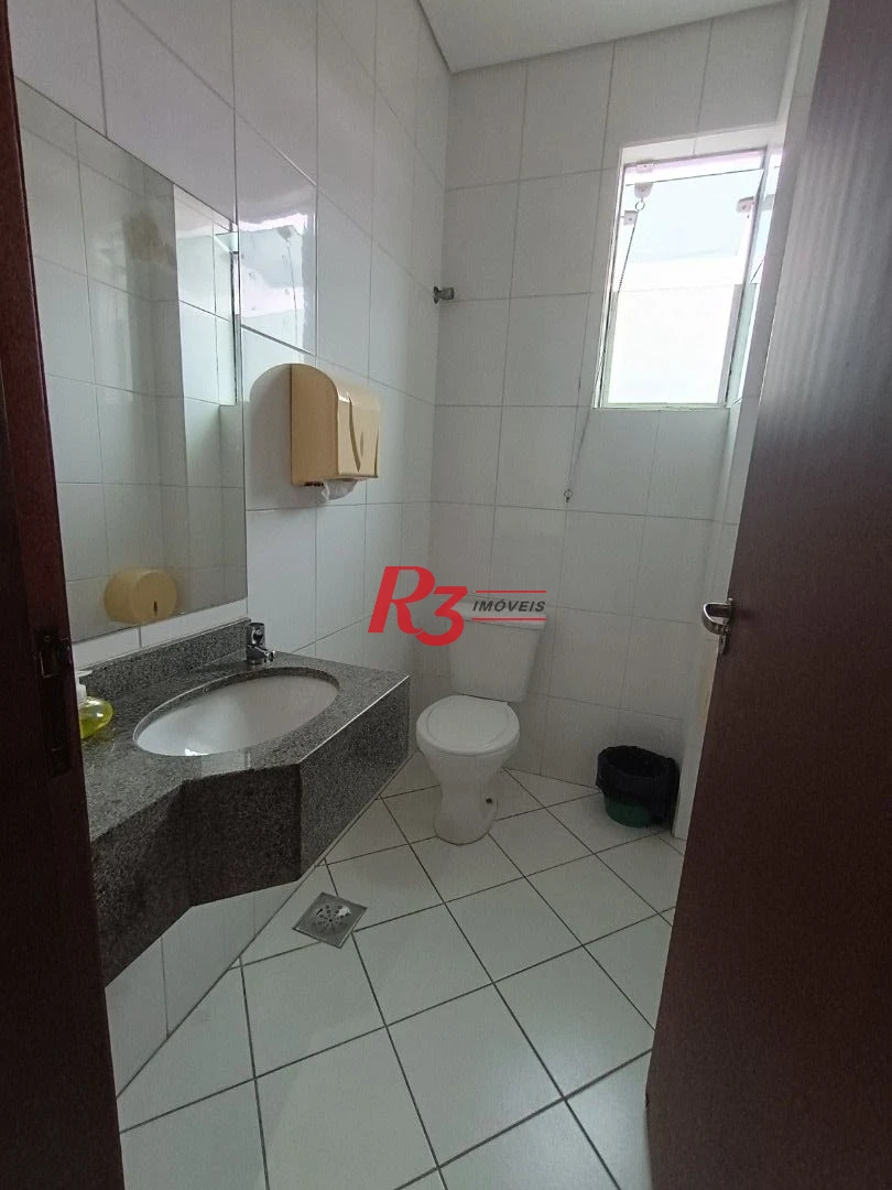 Sala para alugar, 25 m² por R$ 3.000,02/mês - Vila Matias - Santos/SP