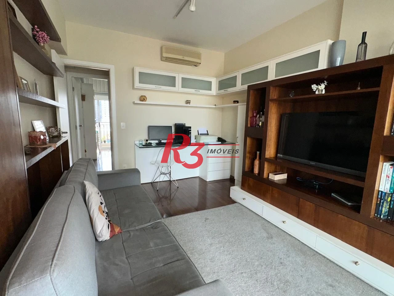 Apartamento com 3 dormitórios, 160 m² - venda por R$ 2.500.000,00 ou aluguel por R$ 12.178,00/mês - Boqueirão - Santos/SP
