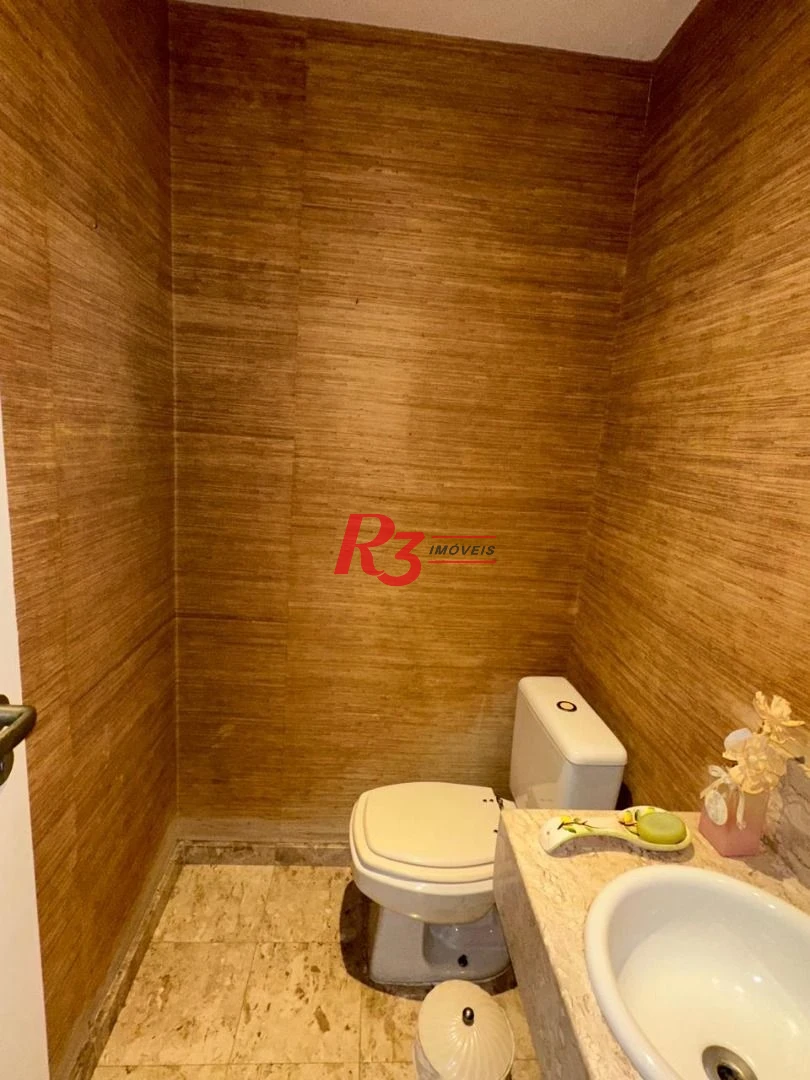 Apartamento com 3 dormitórios, 160 m² - venda por R$ 2.500.000,00 ou aluguel por R$ 12.178,00/mês - Boqueirão - Santos/SP