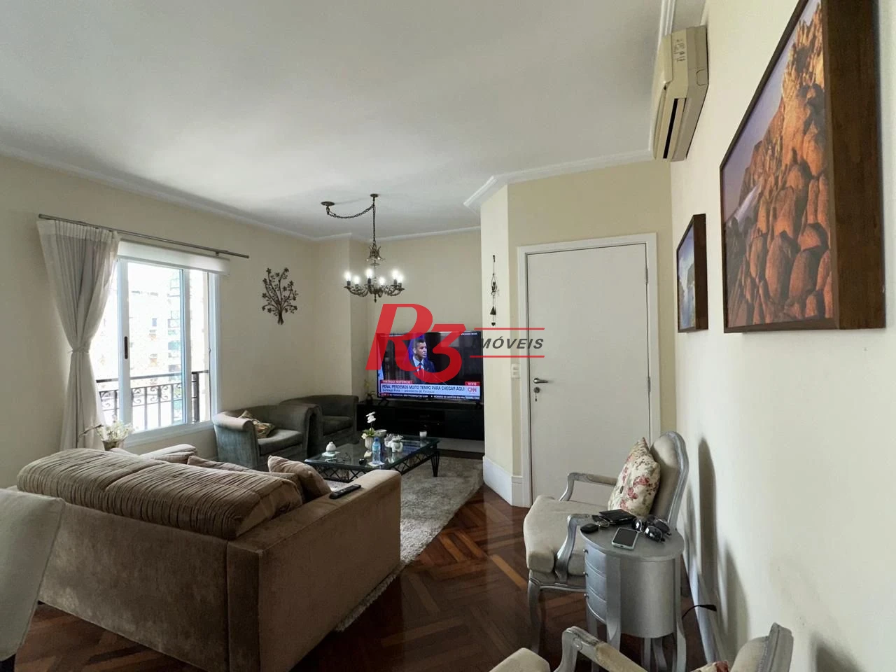 Apartamento com 3 dormitórios, 160 m² - venda por R$ 2.500.000,00 ou aluguel por R$ 12.178,00/mês - Boqueirão - Santos/SP