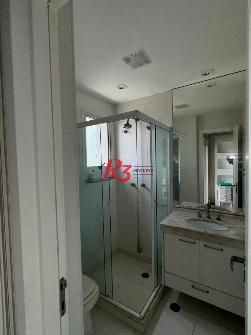 Apartamento com 3 dormitórios, 160 m² - venda por R$ 2.500.000,00 ou aluguel por R$ 12.178,00/mês - Boqueirão - Santos/SP
