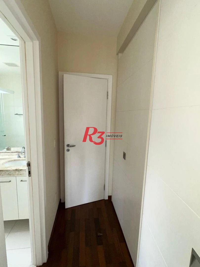 Apartamento com 3 dormitórios, 160 m² - venda por R$ 2.500.000,00 ou aluguel por R$ 12.178,00/mês - Boqueirão - Santos/SP