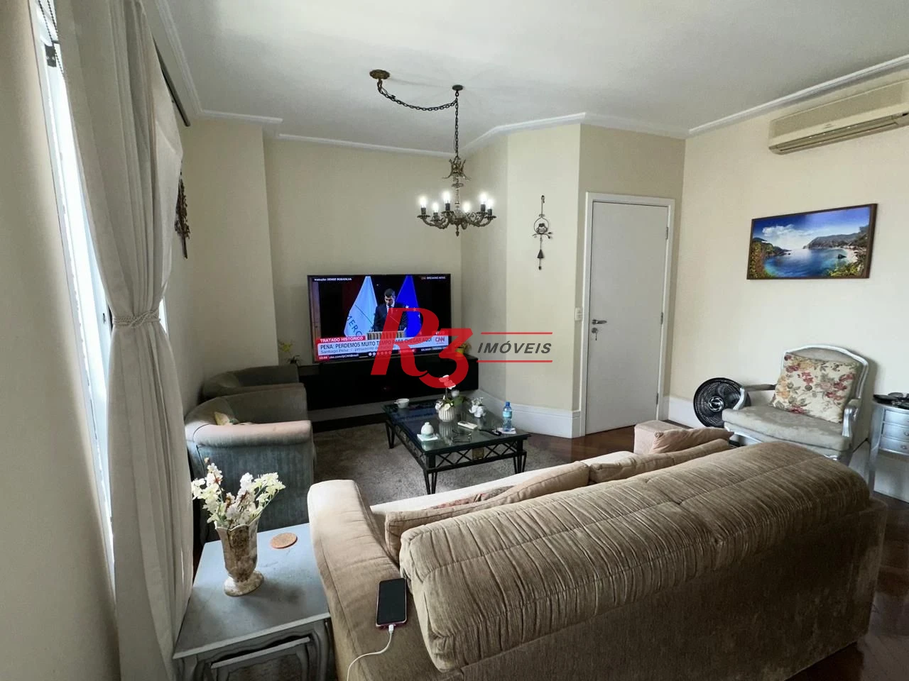 Apartamento com 3 dormitórios, 160 m² - venda por R$ 2.500.000,00 ou aluguel por R$ 12.178,00/mês - Boqueirão - Santos/SP