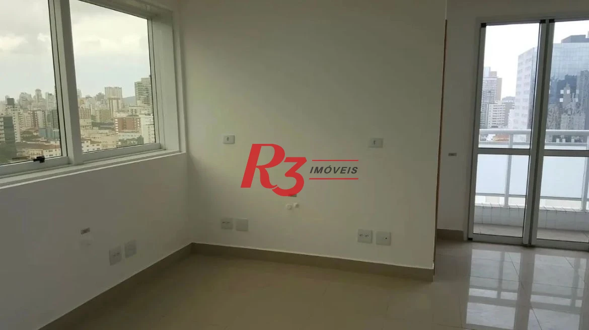 Sala à venda, 68 m² por R$ 595.000,00 - Encruzilhada - Santos/SP