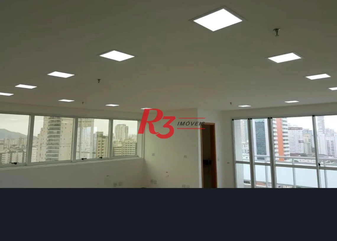 Sala à venda, 68 m² por R$ 595.000,00 - Encruzilhada - Santos/SP
