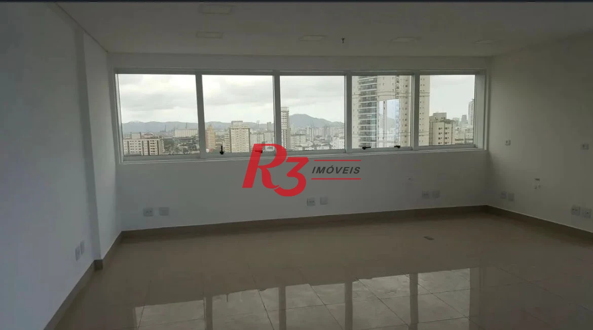 Sala à venda, 68 m² por R$ 595.000,00 - Encruzilhada - Santos/SP