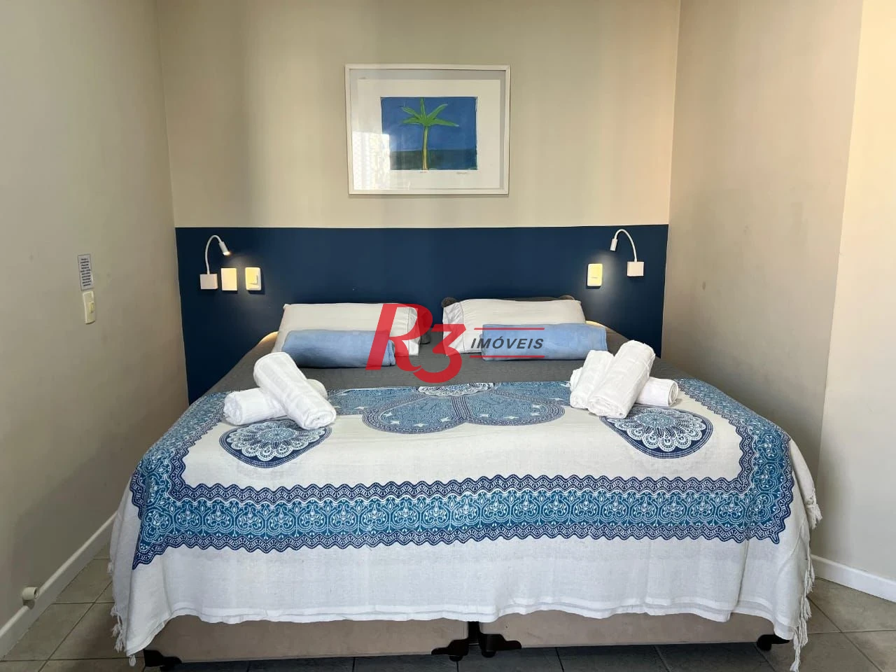 Flat com 1 dormitório à venda, 45 m² por R$ 510.000,00 - Gonzaga - Santos/SP