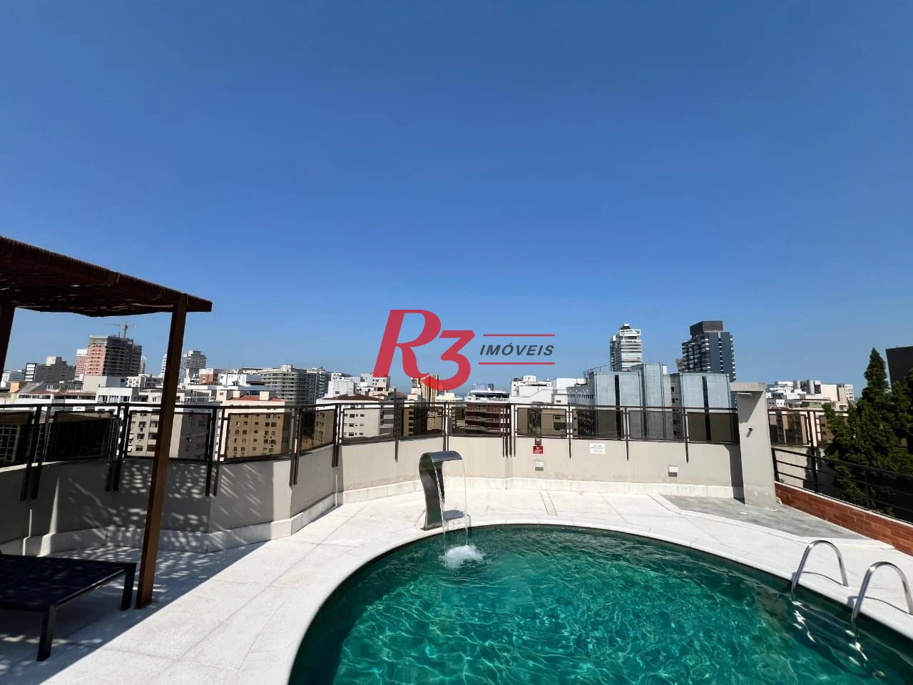 Flat com 1 dormitório à venda, 45 m² por R$ 510.000,00 - Gonzaga - Santos/SP
