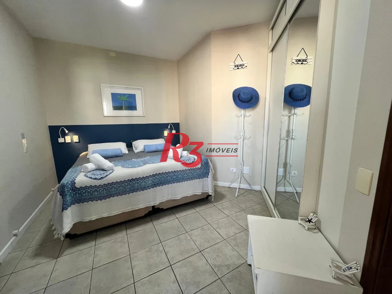 Flat com 1 dormitório à venda, 45 m² por R$ 510.000,00 - Gonzaga - Santos/SP